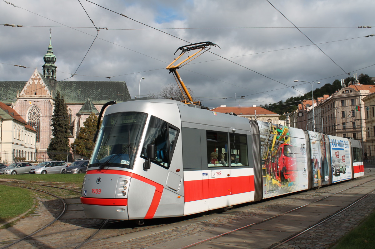 Brno, Škoda 13T Elektra # 1909