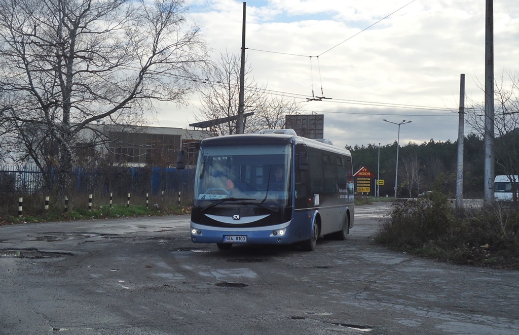 Враца, SOR EBN 8 № 5E4 8103; Враца — Електробуси на тестове във Враца — 2015-2019