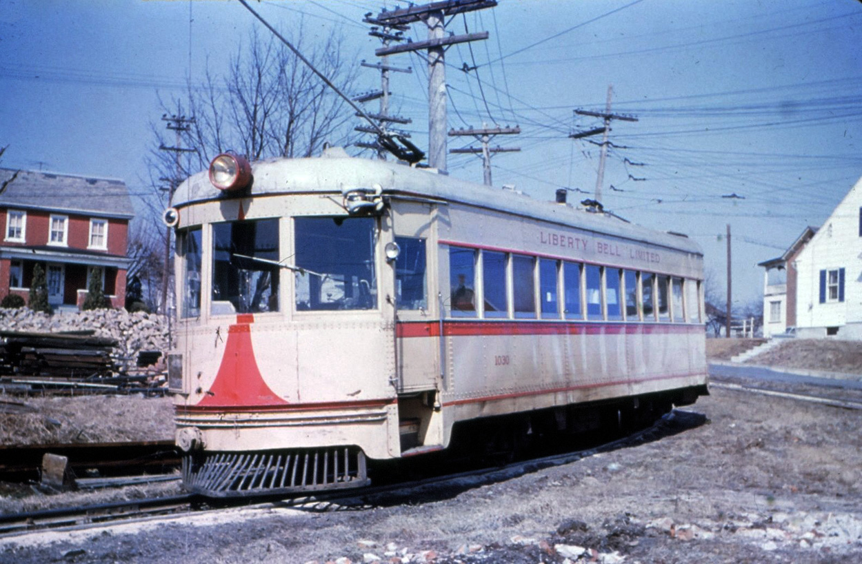 Allentown, ACF interurban motor car № 1030