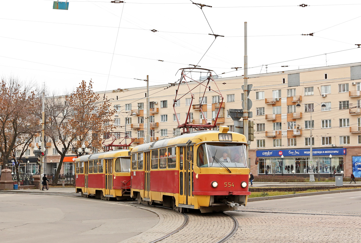 叶卡捷琳堡, Tatra T3SU # 554