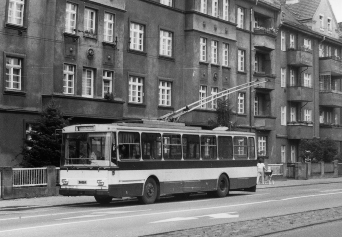 Eberswalde, Škoda 14Tr03 N°. 2; Eberswalde — Old photos • Alte Fotos