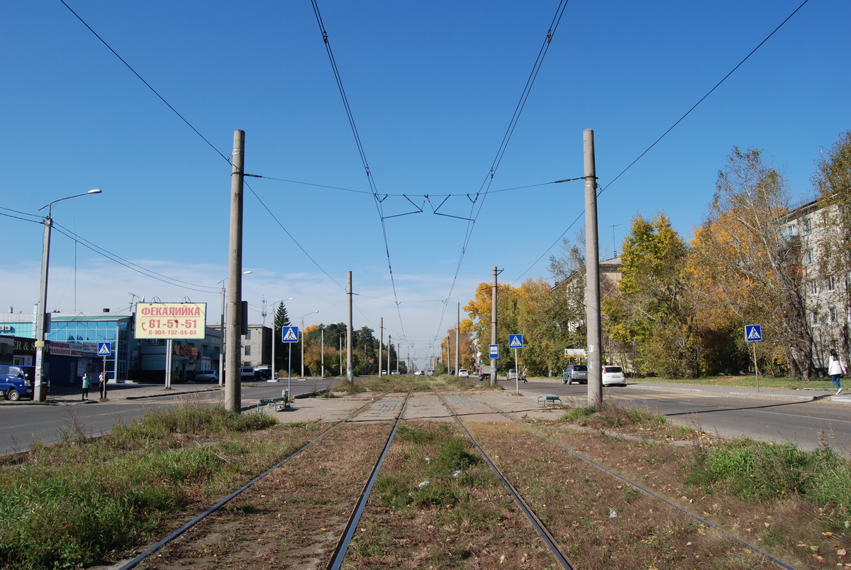 安加爾斯克 — Tram lines and loops