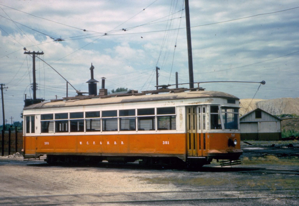 Waterloo, IA, Perley Thomas 4-axle motor car # 381