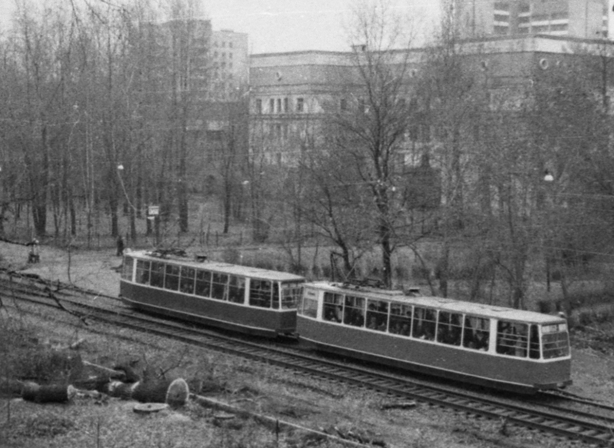 Санкт-Петербург — Исторические фотографии трамвайных вагонов