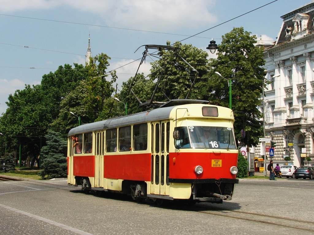 Arad, Tatra T4R # 127