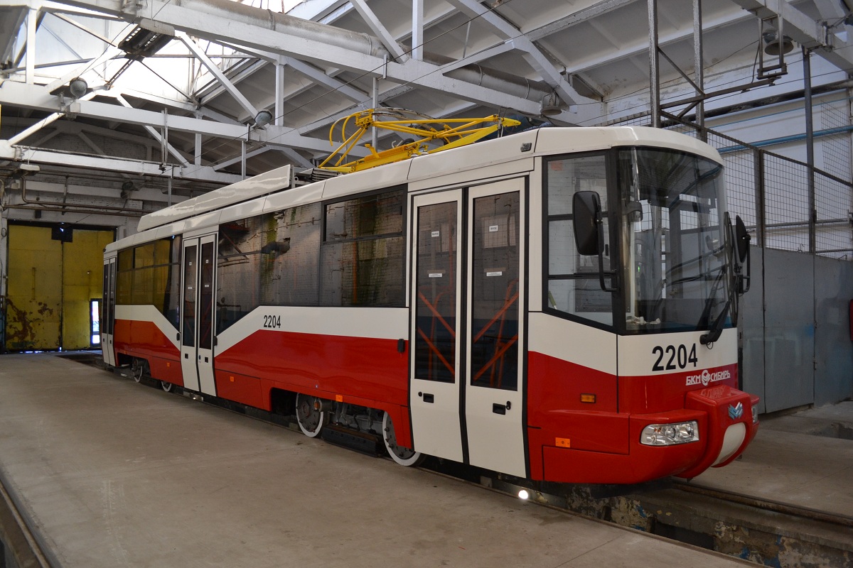 Novosibirsk, BKM 62103 č. 2204; Novosibirsk — New trams