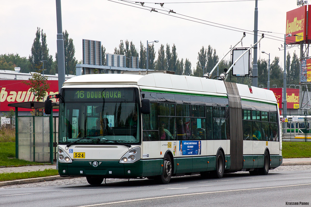 Пльзень, Škoda 25Tr Irisbus Citelis № 524