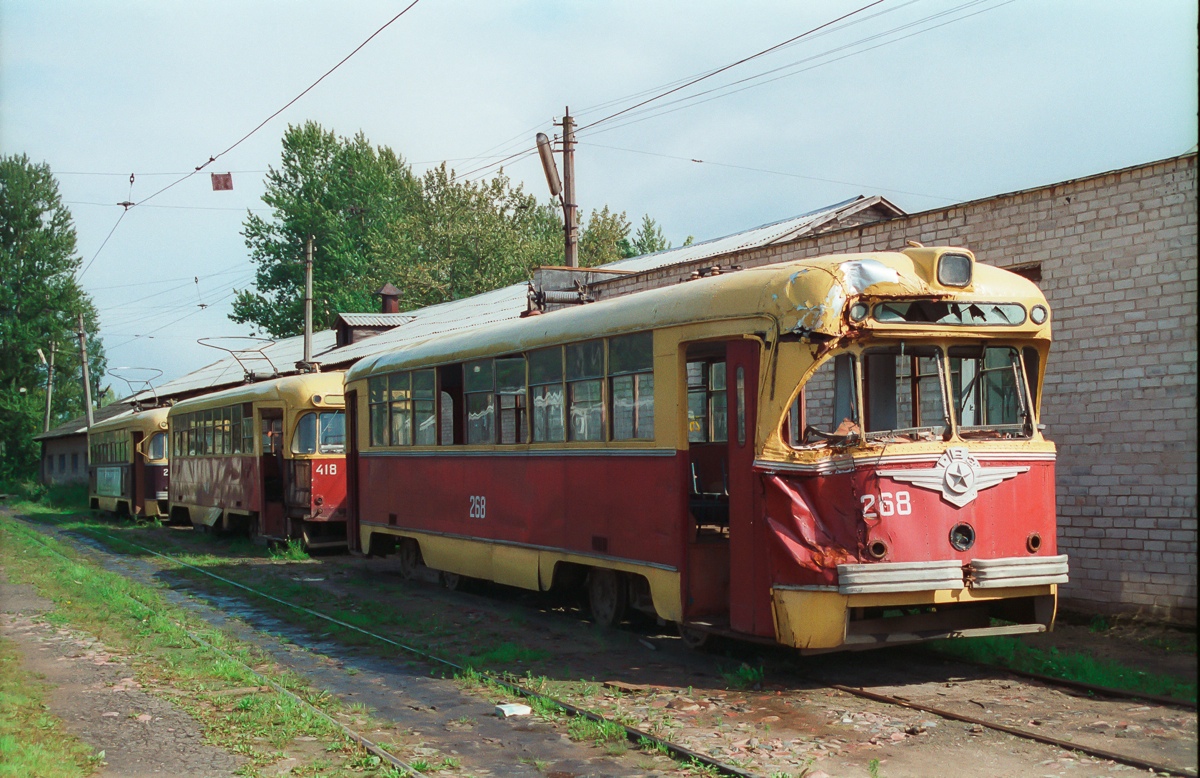 Vitebsk, RVZ-6M N°. 268; Vitebsk — Cars awaiting write-off and / or scrapping; Vitebsk — Cars damaged in an accident