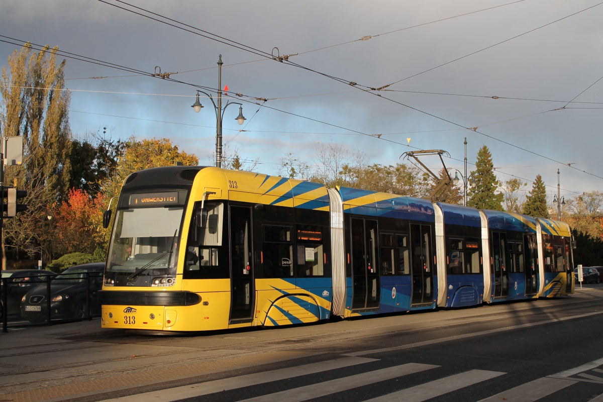 Toruń, PESA Swing 122NbTDuo č. 313