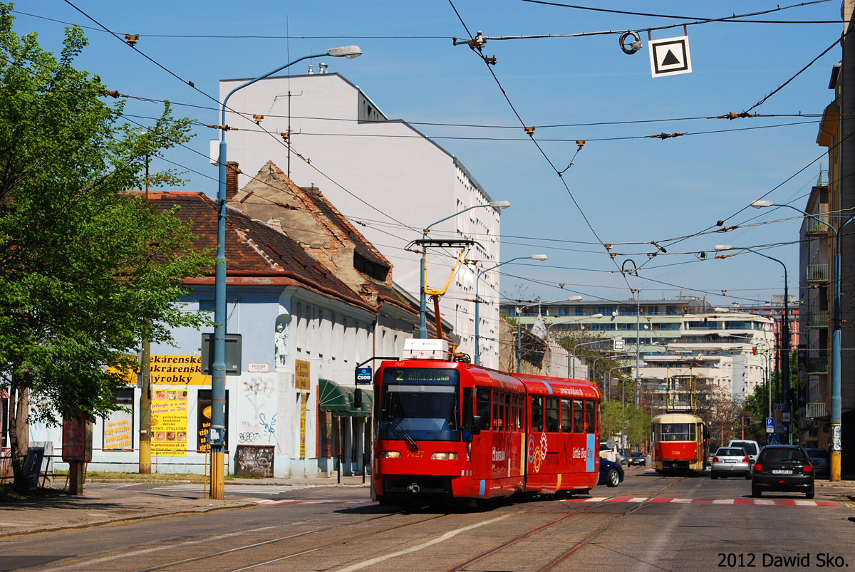 Bratislava, Tatra K2S č. 7127