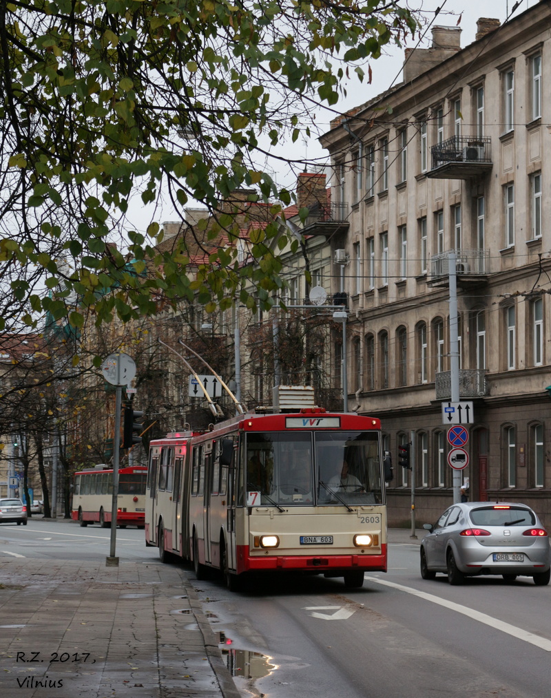 Vilnius, Škoda 15Tr03/6 Nr. 2603