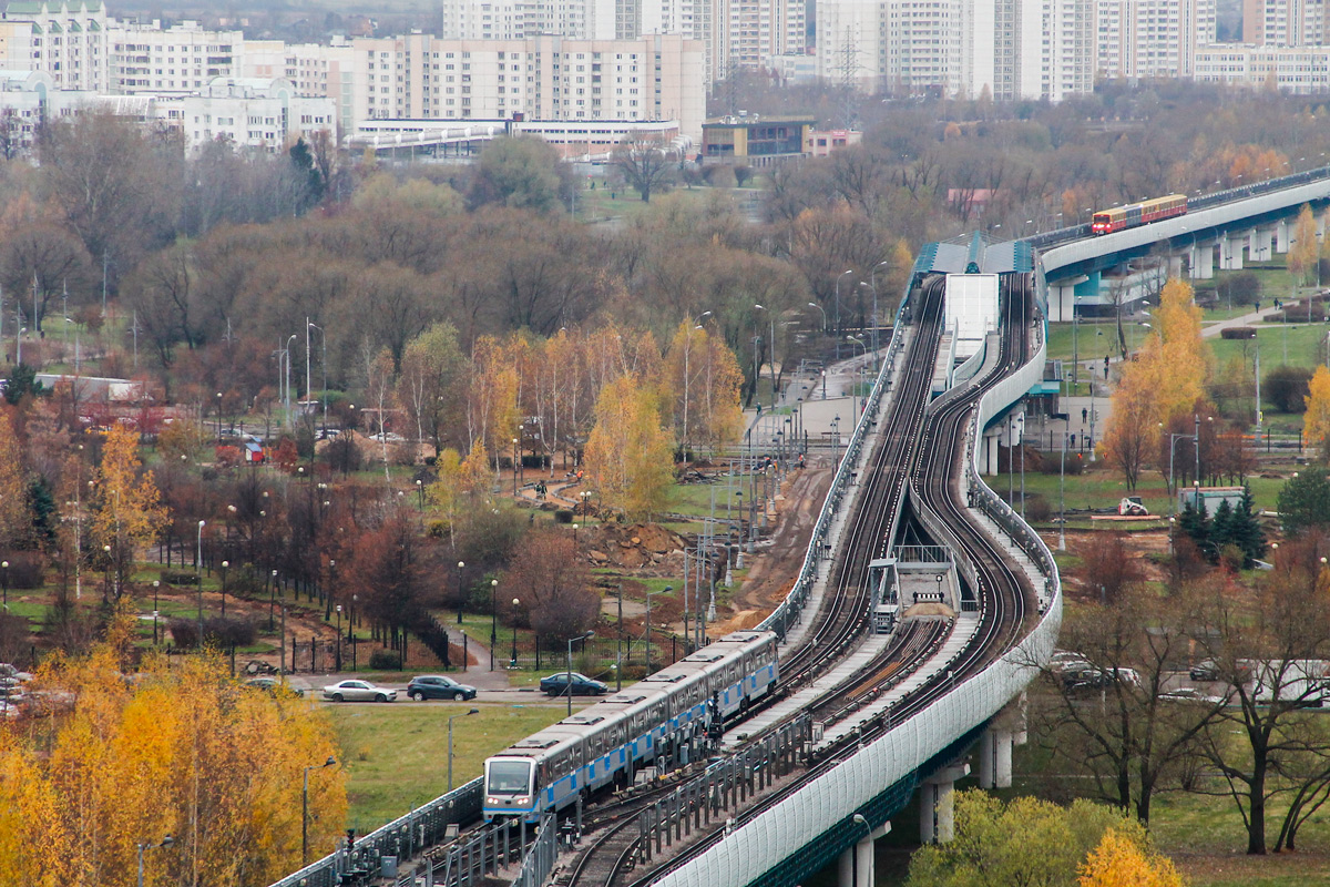 Moscova — Metro — Vehicles — Type 81-717/714 and modifications; Moscova — Metro — Vehicles — Type 81-740/741 “Rusich” and modifications; Moscova — Metro — [12] Butovskaya Line