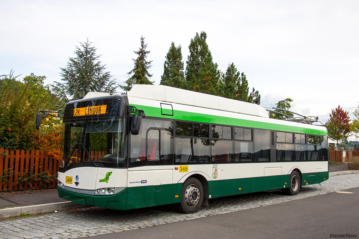 Пльзень, Škoda 26Tr Solaris III № 569; Пльзень — Троллейбусная линия без контактной сети на Летков