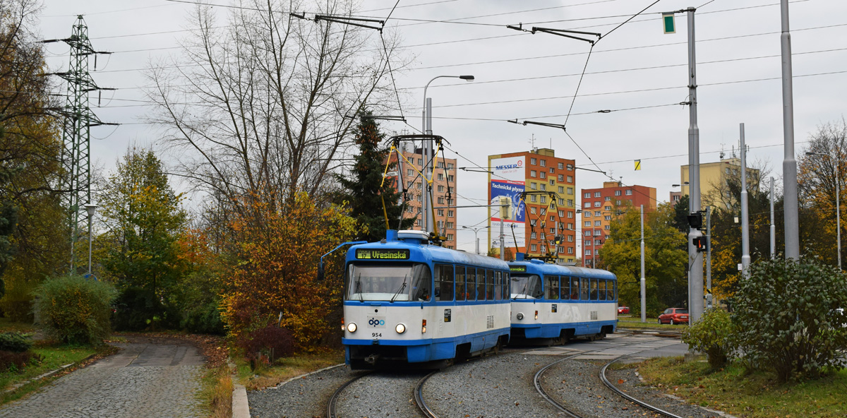 Острава, Tatra T3SUCS № 954