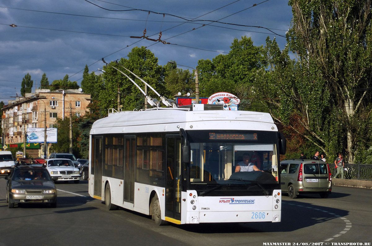 Trolleybus de Crimée, Trolza-5265.05 “Megapolis” N°. 2606