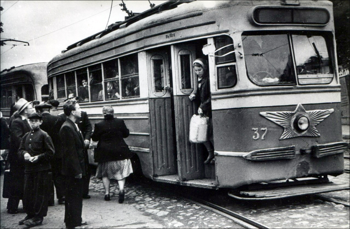 Самара, КТМ-1 № 37; Самара — Исторические фотографии — Трамвай и Троллейбус (1942-1991)
