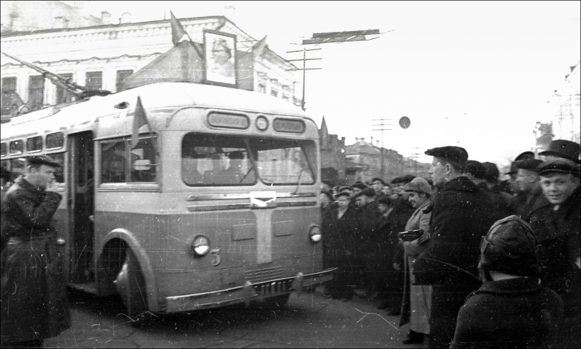 Самара, МТБ-82Д № 3; Самара — Исторические фотографии — Трамвай и Троллейбус (1942-1991)