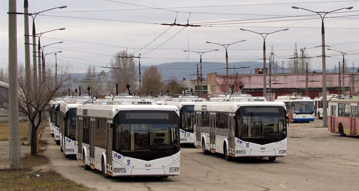 Тольятти, БКМ 321 № 91; Тольятти, БКМ 321 № 90; Тольятти — Новые троллейбусы 2017