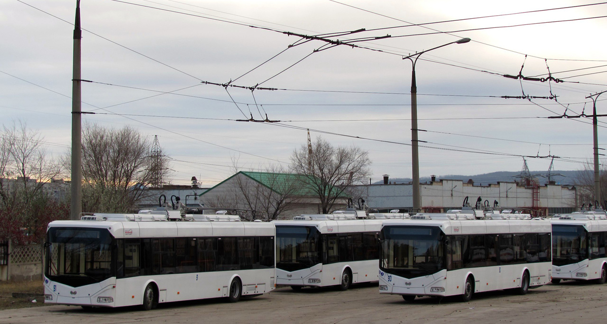 Tolyatti, BKM 321 nr. 91; Tolyatti, BKM 321 nr. 90; Tolyatti — New trolleybus 2017