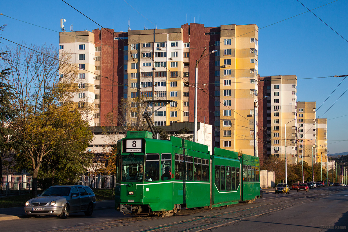 Sofia, Schindler/Siemens Be 4/6 S Nr. 686