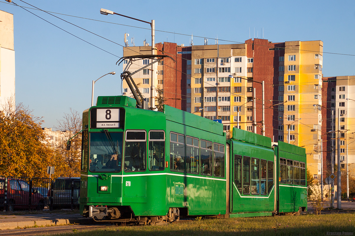 Sofia, Schindler/Siemens Be 4/6 S № 670