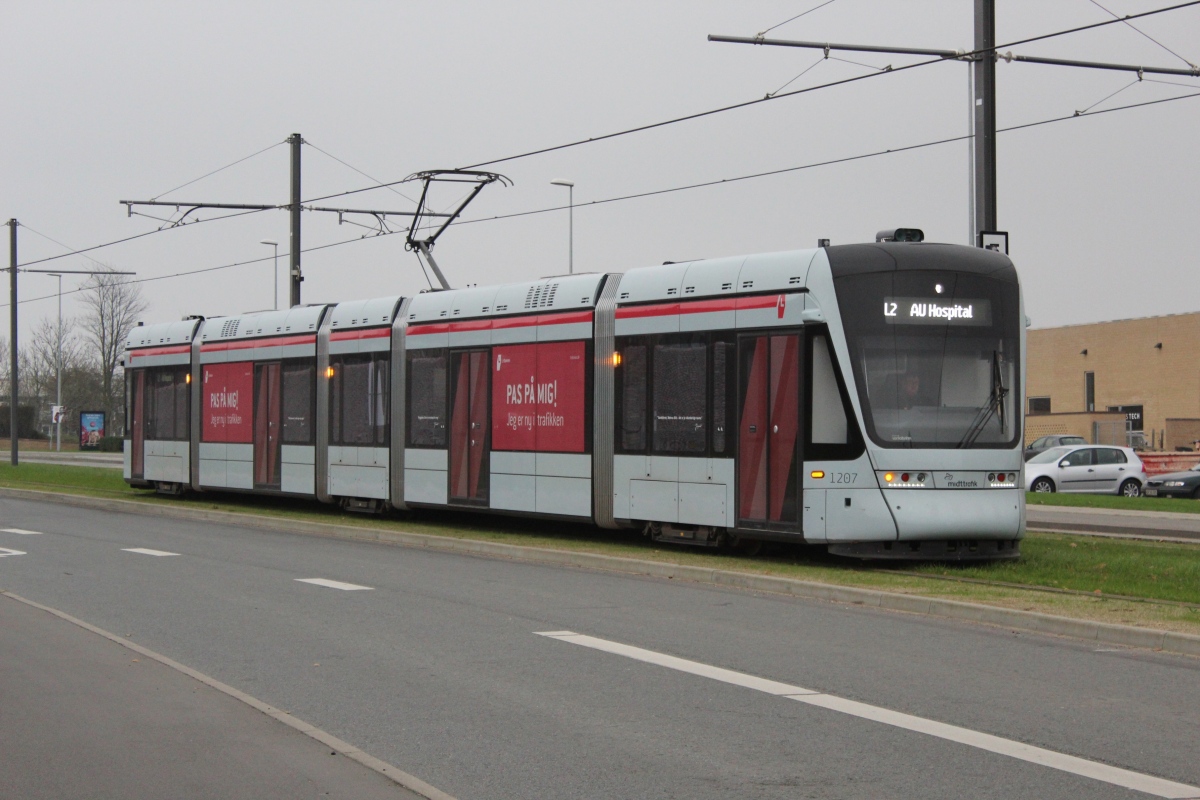 Aarhus, Stadler Variobahn — 1107-1207