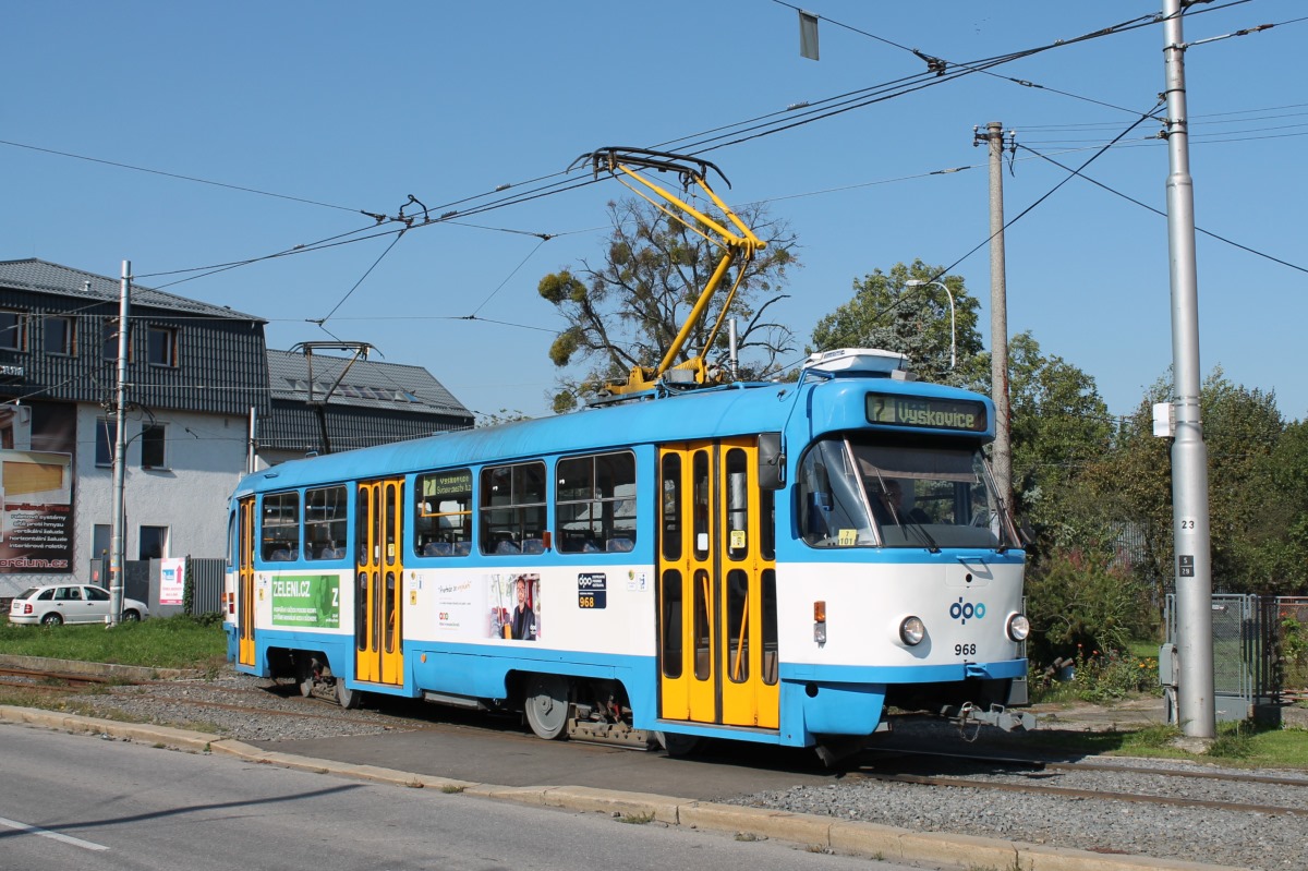 Ostrava, Tatra T3R.E N°. 968