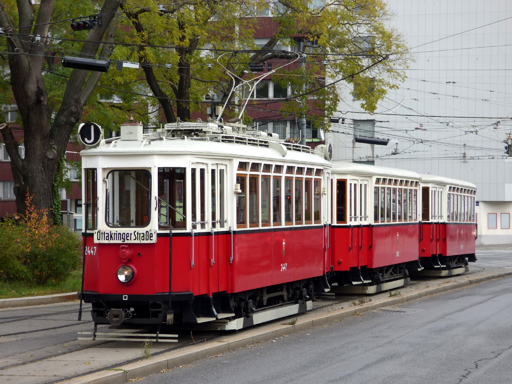 Wien, Simmering Type K # 2447; Wien — 248. VEF-Sonderfahrt — 05.11.2017.