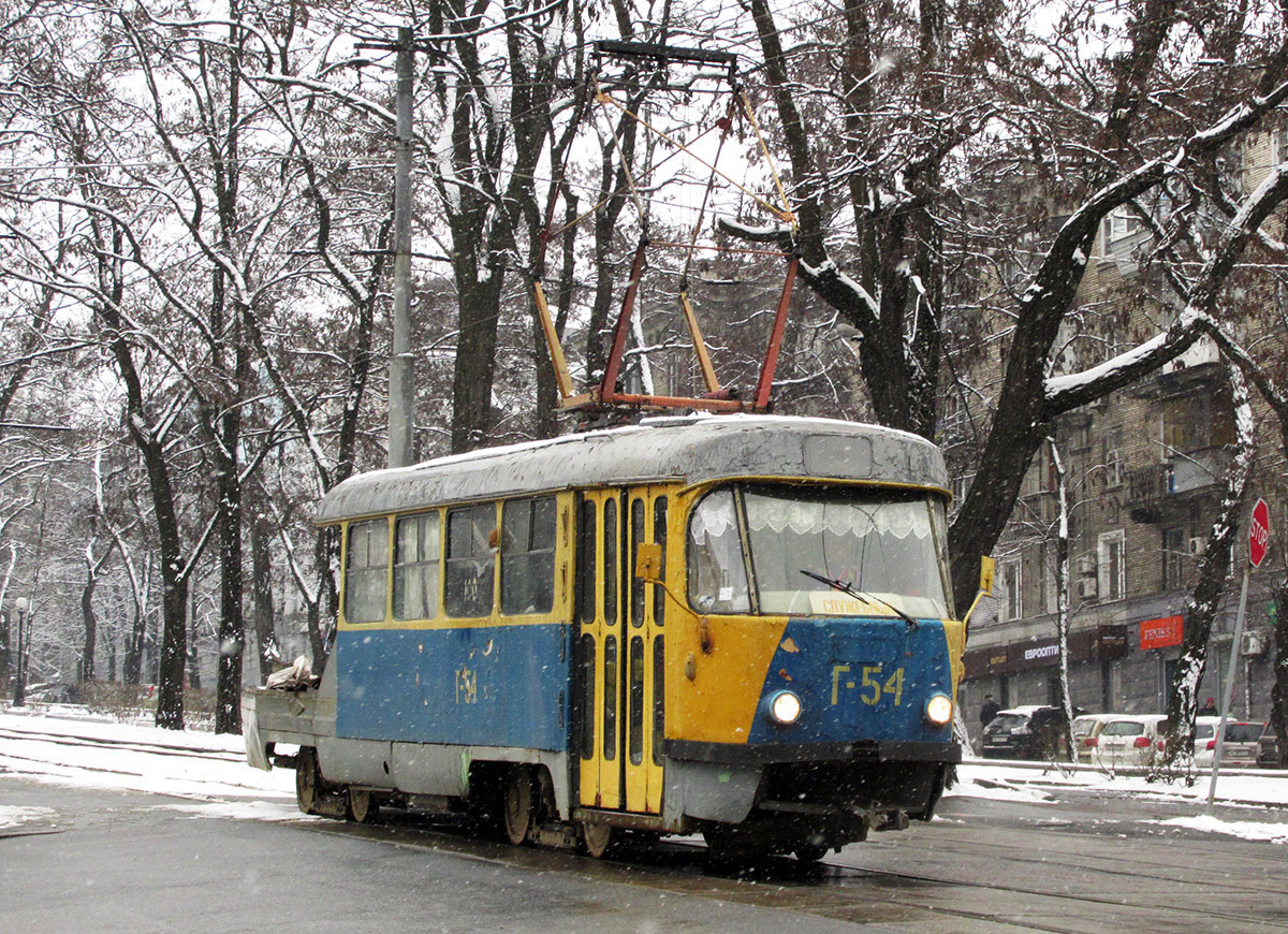 Dnipro, Tatra T3SU (2-door) # Г-54