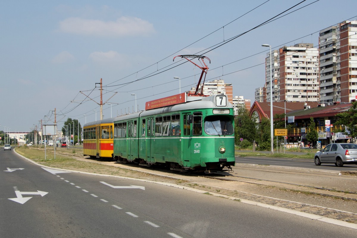 Belgrade, Duewag GT6 nr. 2640