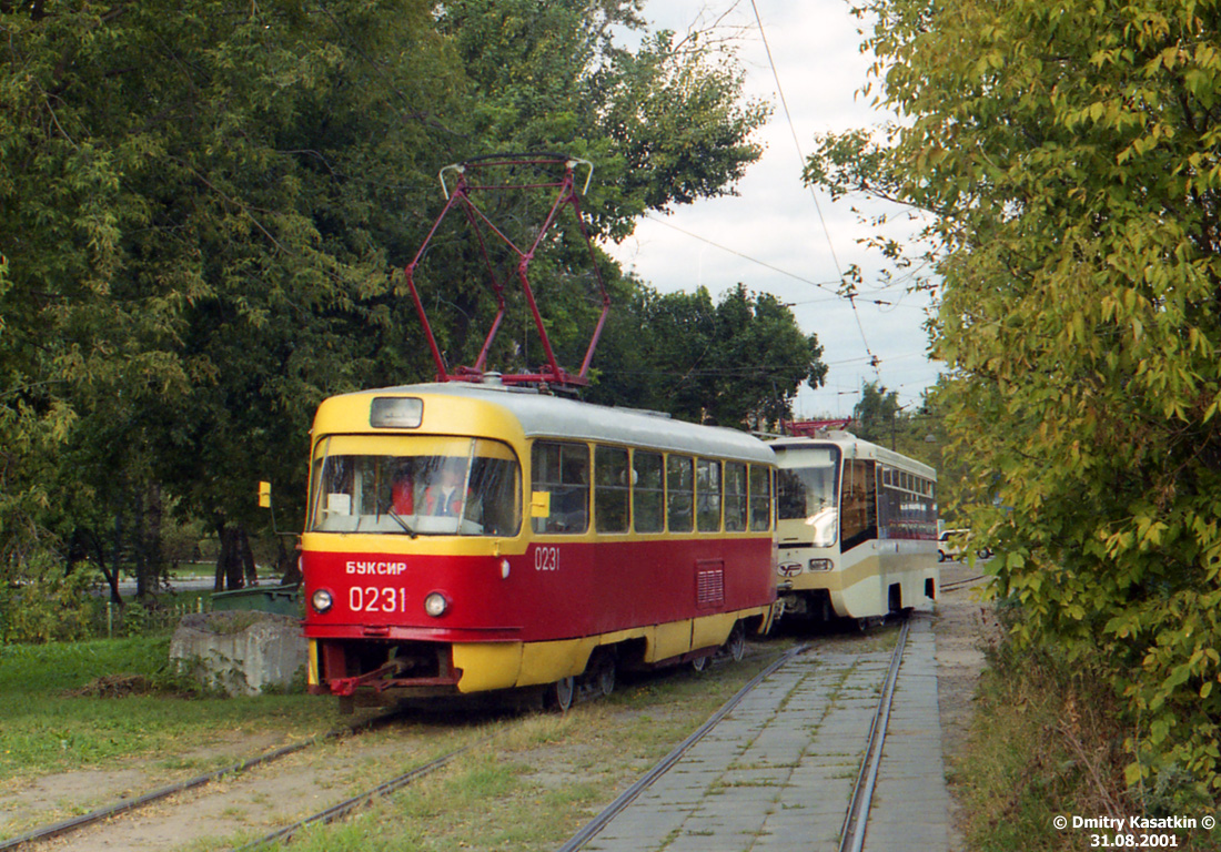 Moskva, Tatra T3SU (2-door) č. 0231
