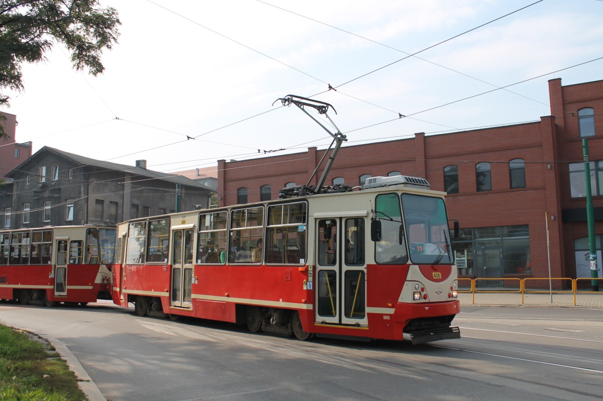 Silesia trams, Konstal 111N # 406