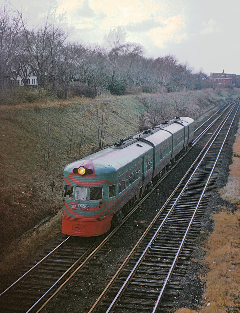 Хайвуд, IL, St. Louis Electroliner № 801-802