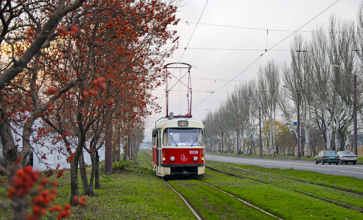 Mariupol, Tatra T3SUCS № 1008