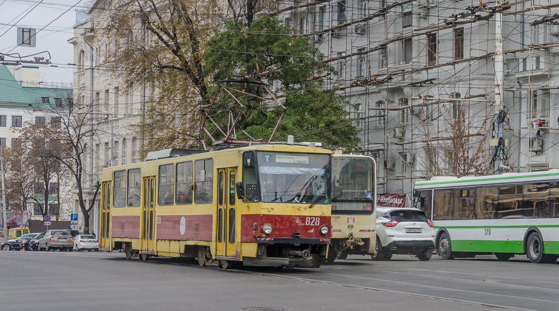 Ростов-на-Дону, Tatra T6B5SU № 828