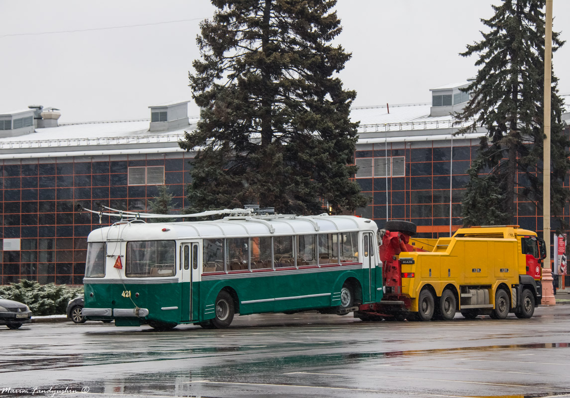 Moscou, SVARZ TBES N°. 421; Moscou — Urban transport — 2017
