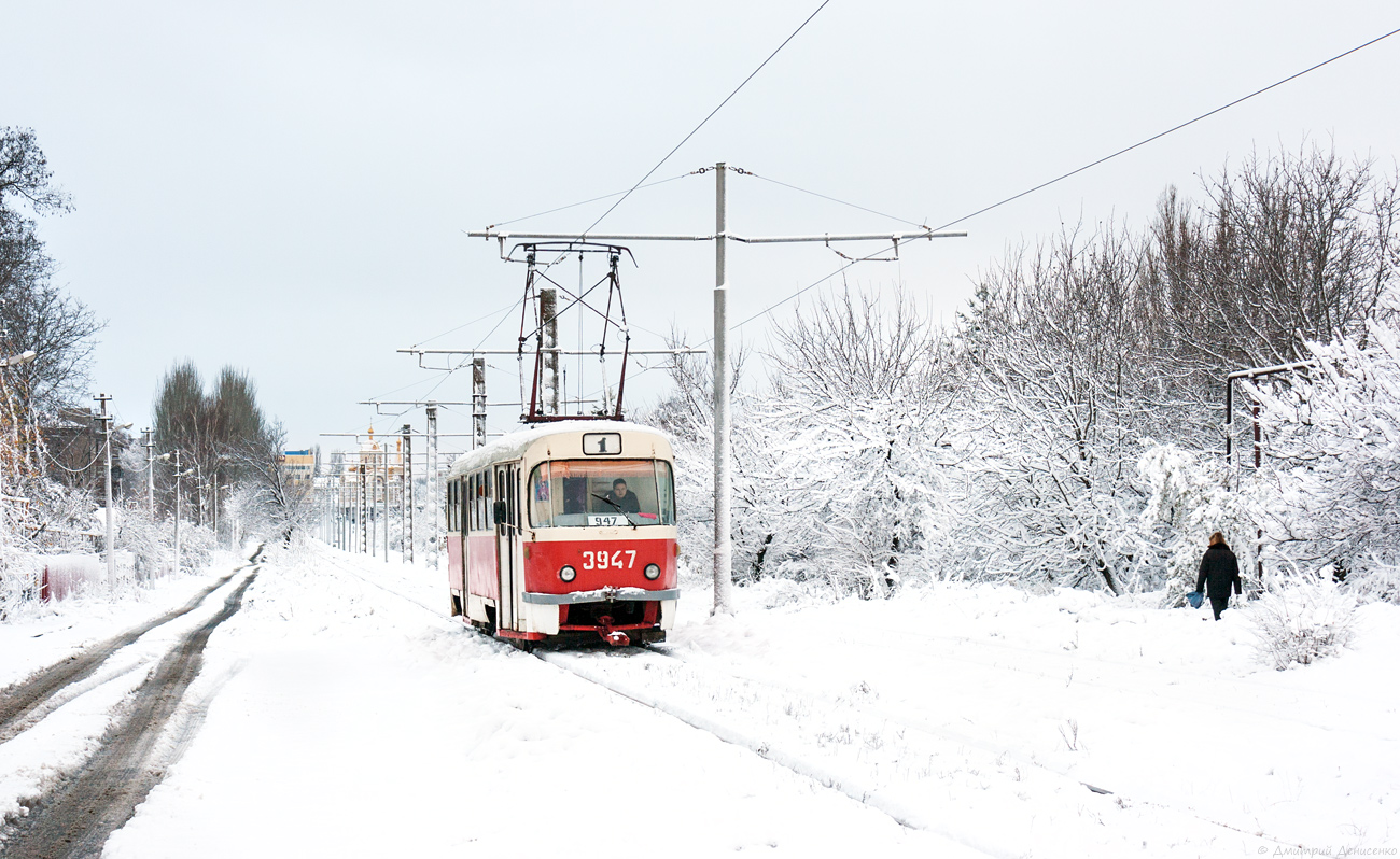 Донецк, Tatra T3SU № 3947