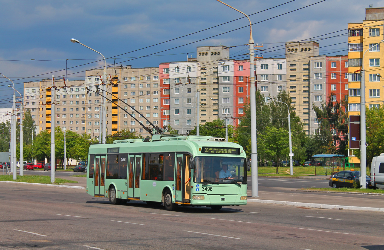 Минск, БКМ 321 № 3496