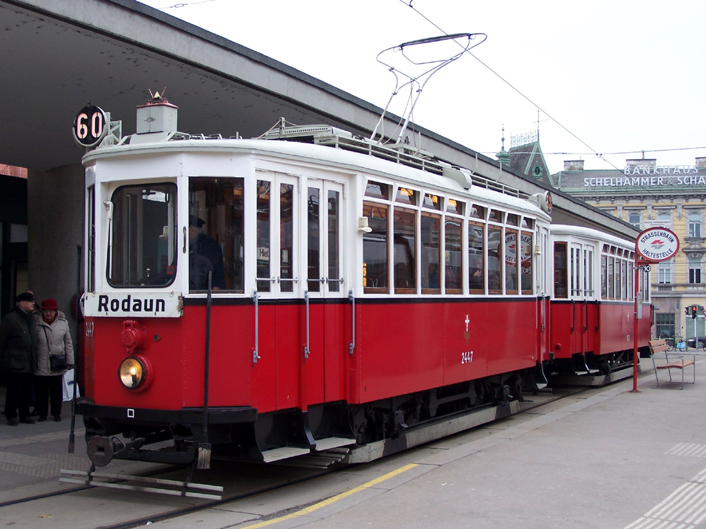 Виена, Simmering Type K № 2447; Виена — 240. поездка VEF — 17.03.2013.