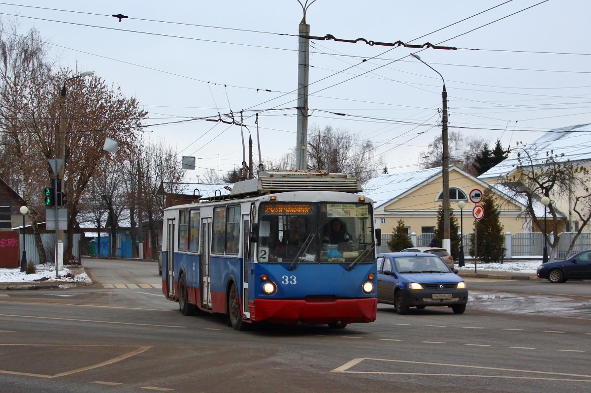 Tver, VZTM-5284 č. 33; Tver — Trolleybus lines: Proletarsky district