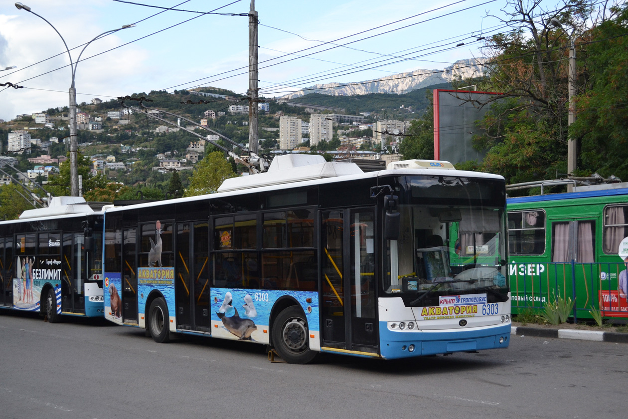 Crimean trolleybus, Bogdan T60111 # 6303