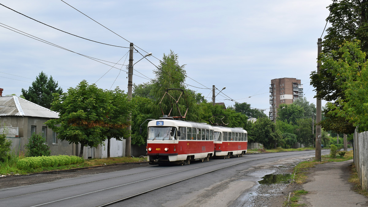 Харьков, Tatra T3SUCS № 401