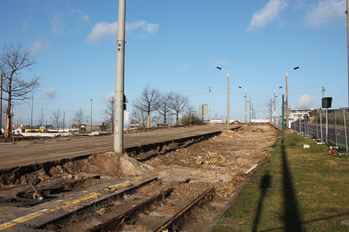 Cottbus — Rebuilding of the traffic junction at the main station