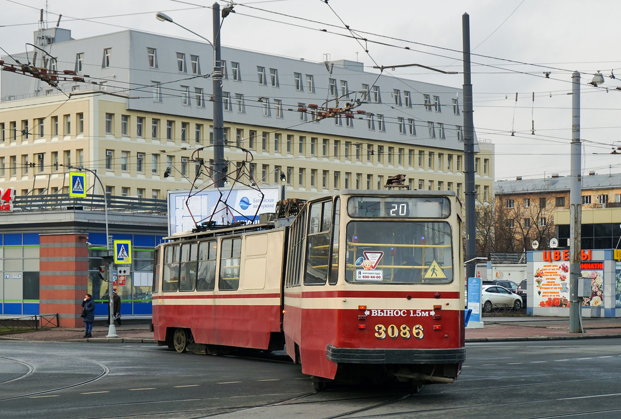 Санкт-Петербург, ЛВС-86К № 3086