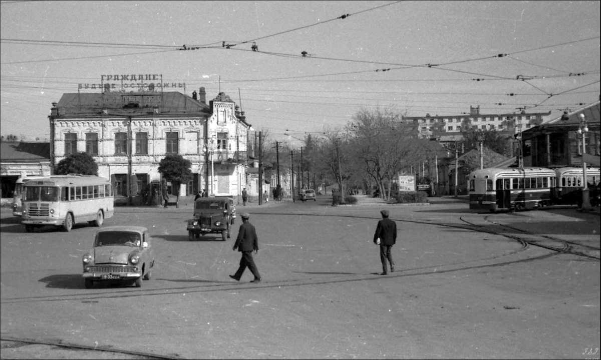 Vladikavkaz — Old photos and post-cards — 2; Vladikavkaz — Shaldon tram line