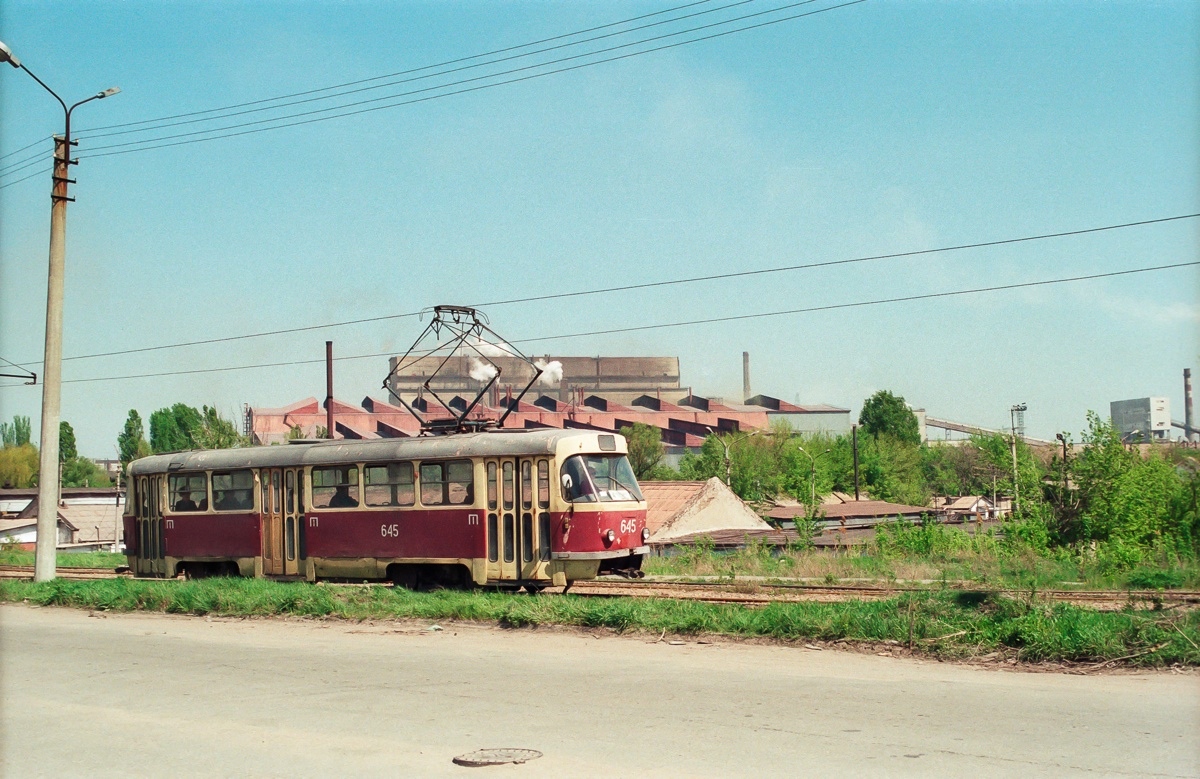 Kamianske, Tatra T3SU № 645
