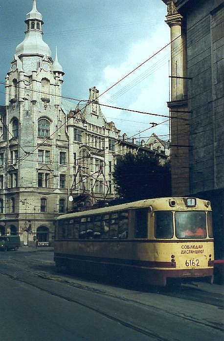 Санкт-Петербург, ЛМ-57 № 6162; Санкт-Петербург — Исторические фотографии трамвайной инфраструктуры