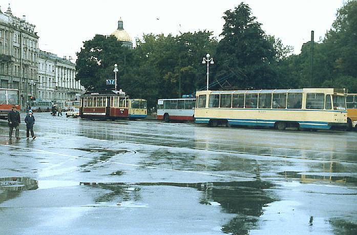 Санкт Петербург, ЛМ-68 № 9237; Санкт Петербург — Исторические фотографии трамвайной инфраструктуры