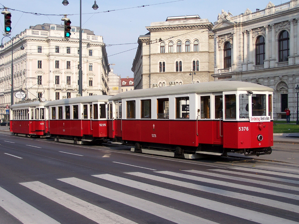 Вена, Graz Type  m3 № 5376; Вена — 237. поездка VEF — 06.11.2011.