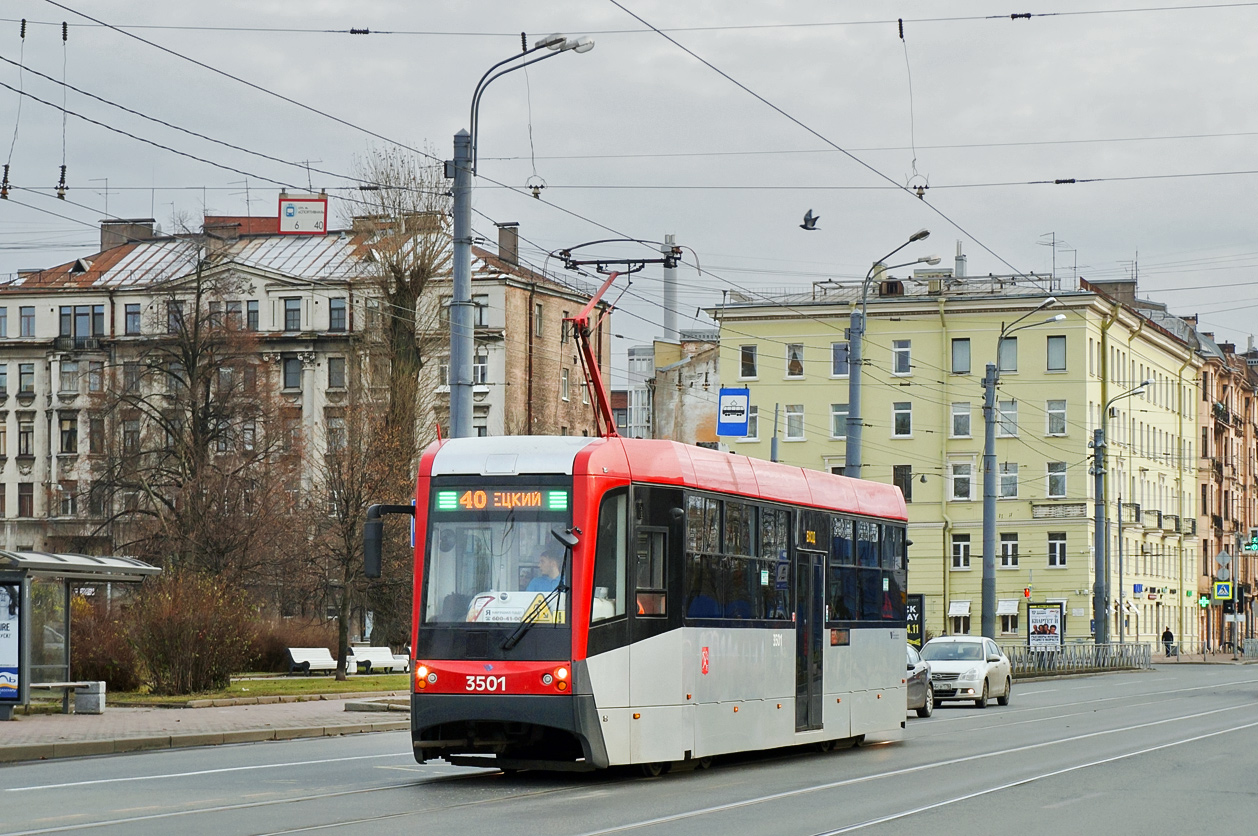 Санкт Петербург, ЛМ-68М3 № 3501